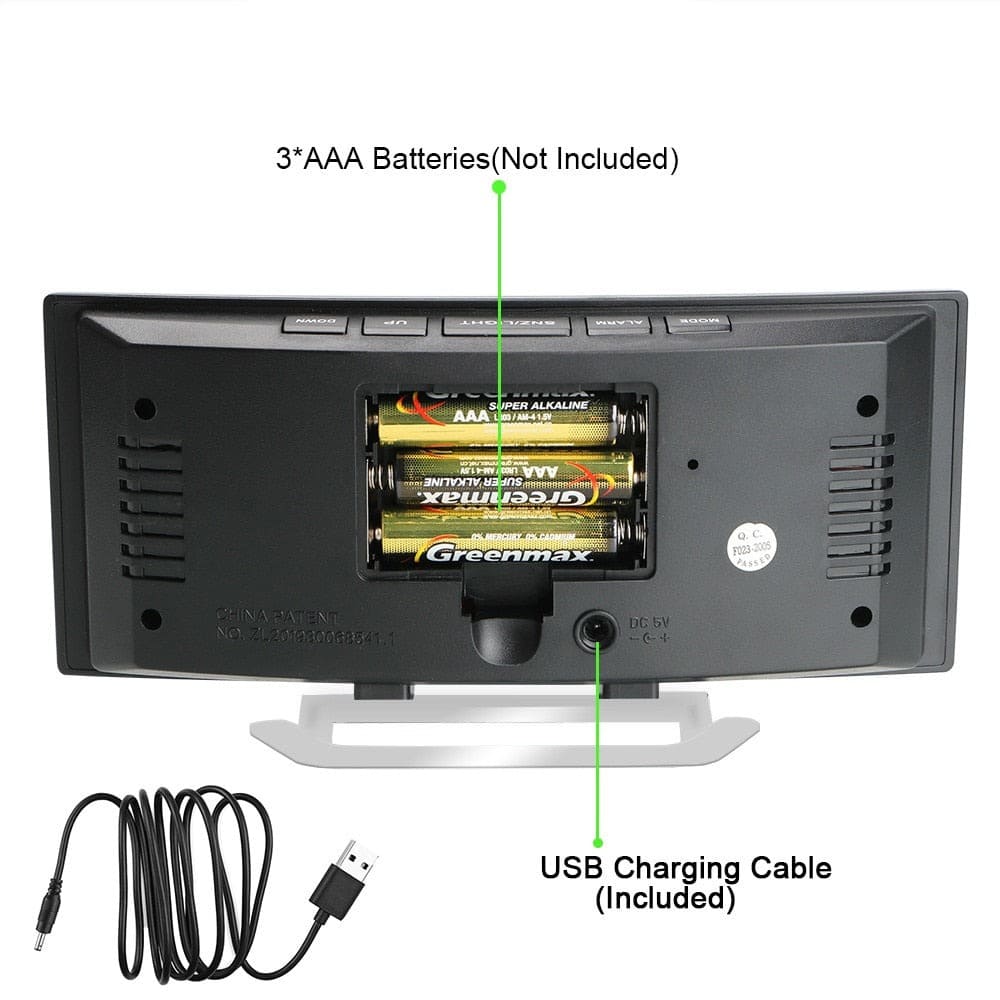 Despertador Alarma USB