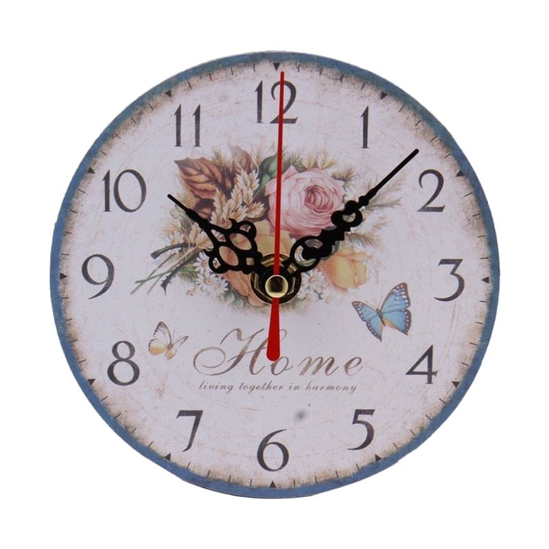 Reloj de Pared en Madera Country