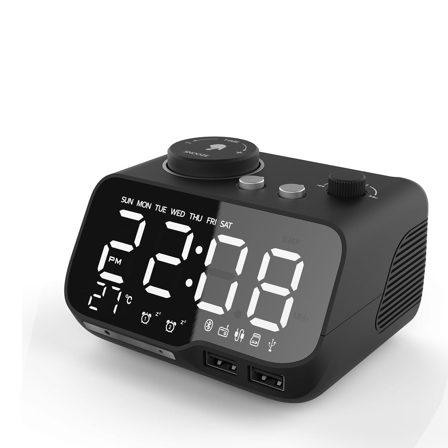 Reloj Despertador <br> con Radio