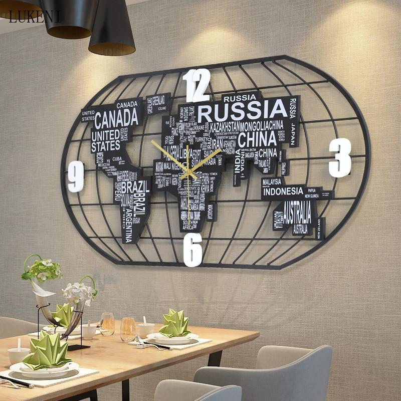 Foto del Reloj de Pared Grande de Diseño