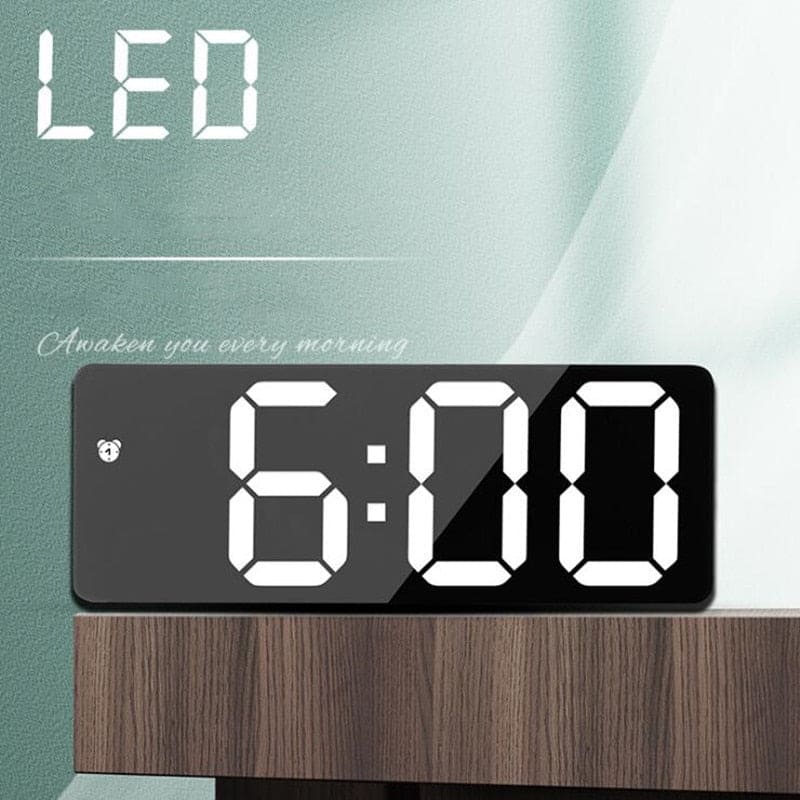 Despertador Reloj negro y blanco