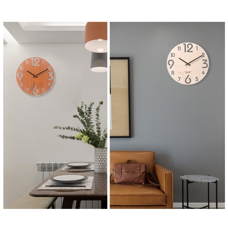 Reloj de Pared Original <br> Hermosa Madera