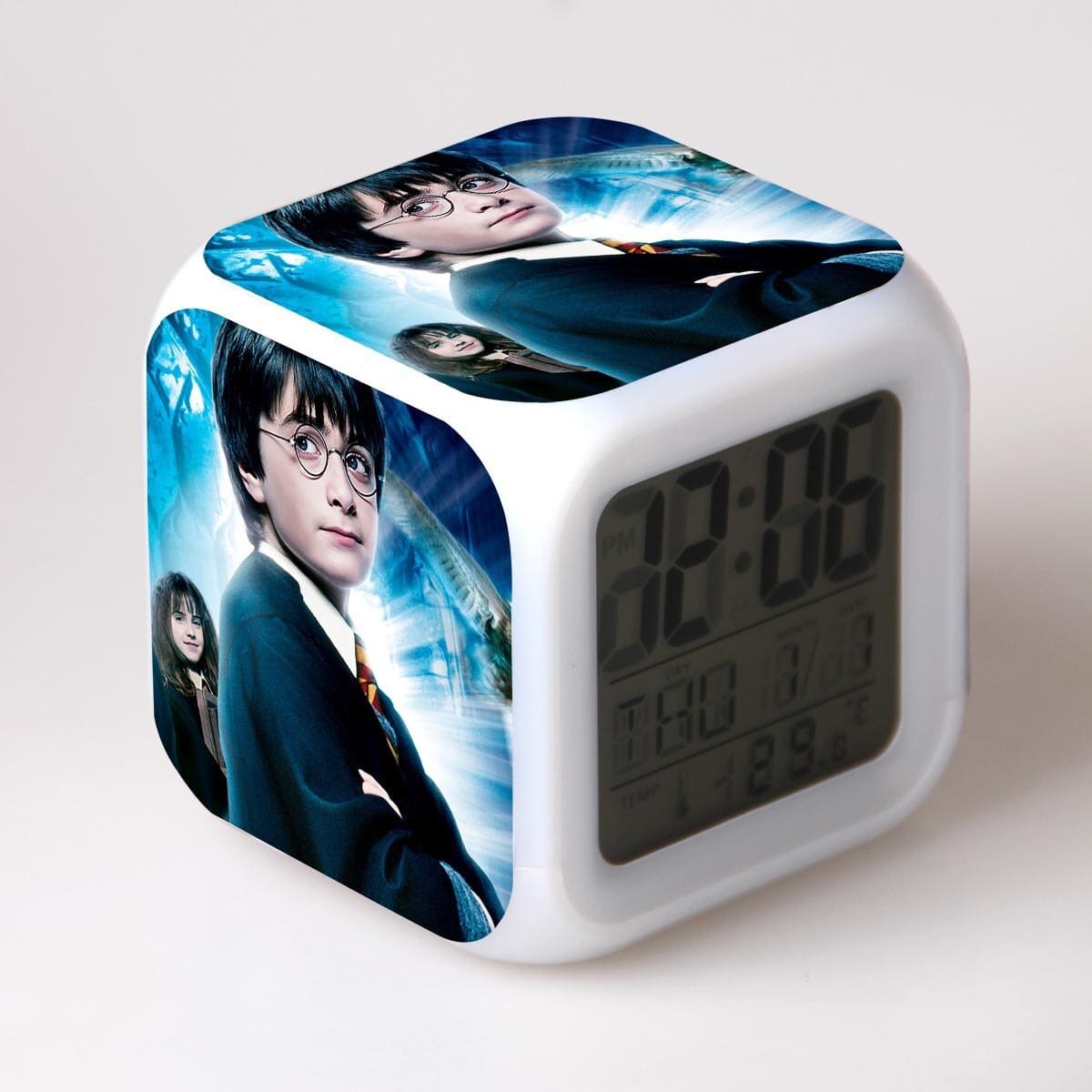 Despertador Harry Potter blanco