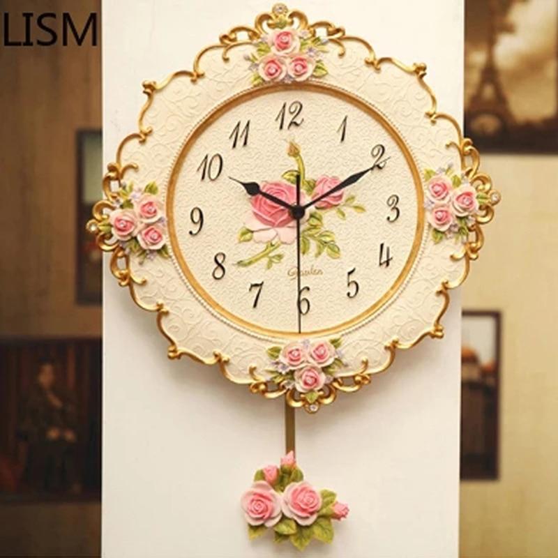 Relojes Decorativos Reloj De Péndulo Grande Reloj De Pared De P