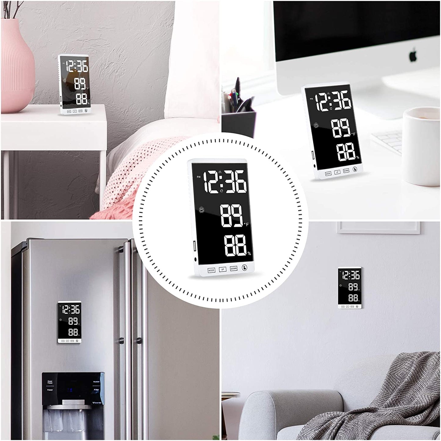fotos de reloj de pared digital bogota
