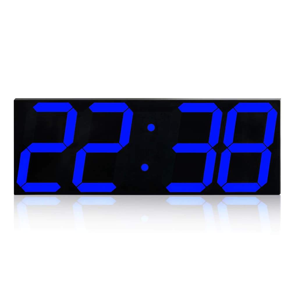 Reloj de Pared Digital Best Buy azul