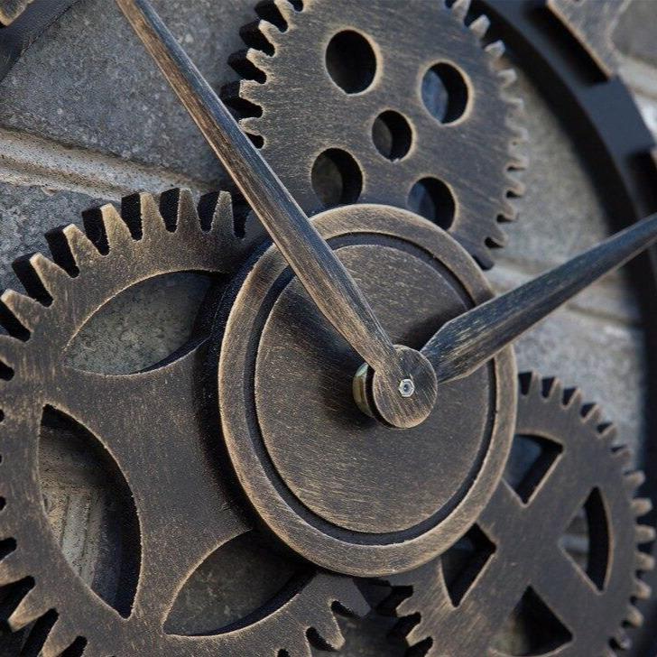 Reloj de Pared Grande Vintage agujas