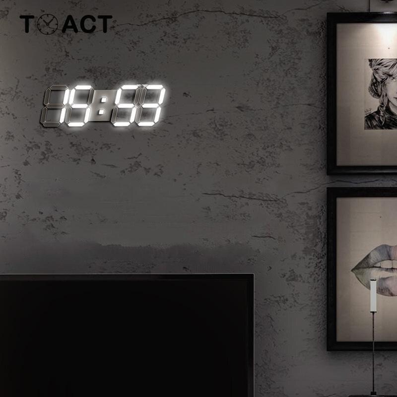 Reloj de Pared Moderno <br> Digital