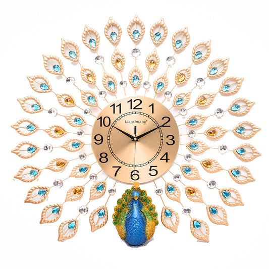 Reloj de Pared Moderno <br> Dorado