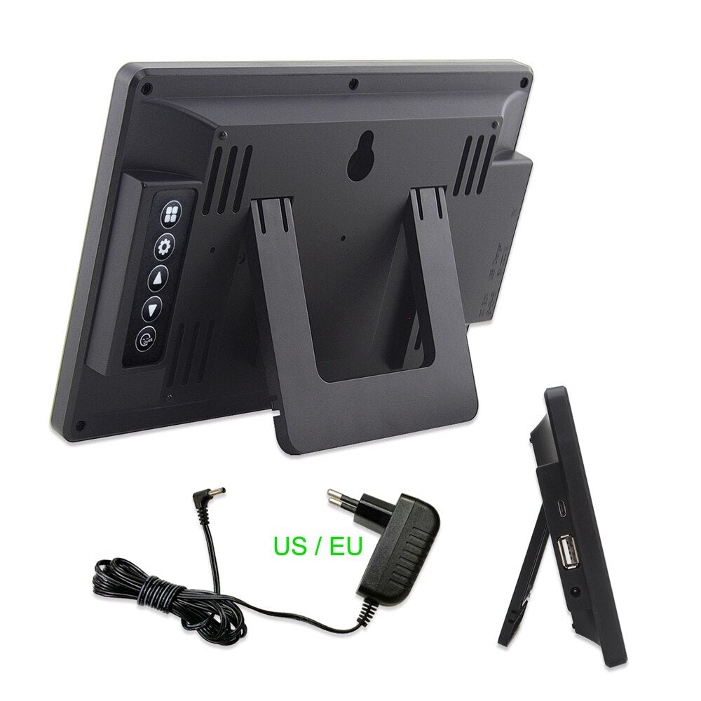 Reloj de Pared Digital con Fecha por detrás