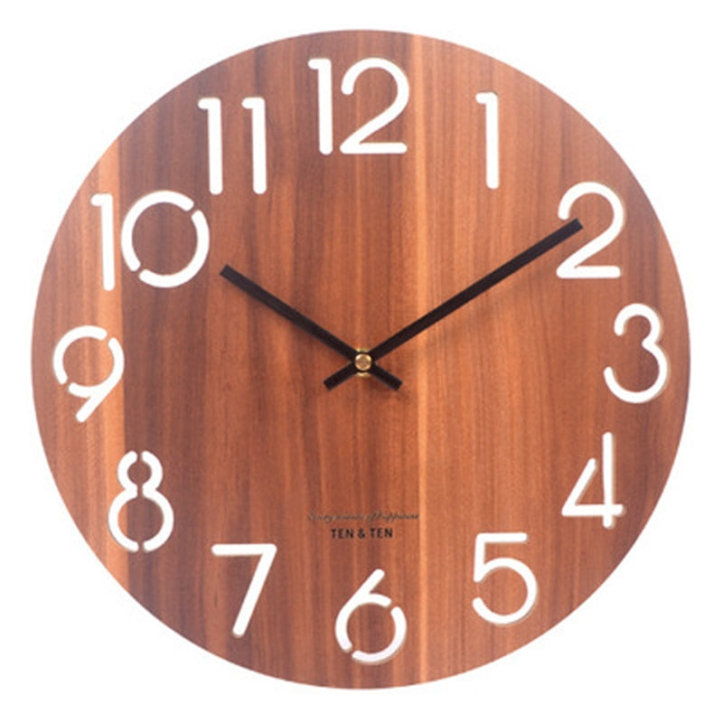 Reloj de Pared Original <br> Hermosa Madera
