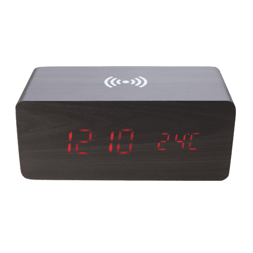 despertador programable 7 dias Negro