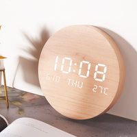 Thumbnail for Reloj de Pared Decorativo para Sala madera