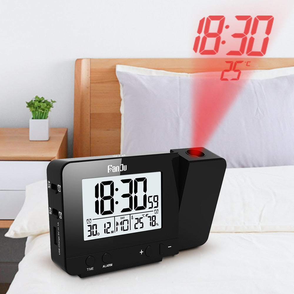 Despertador Proyector cama