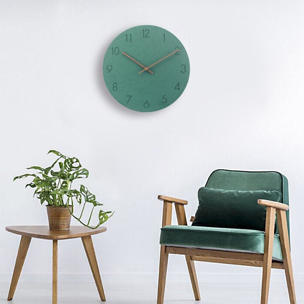 Relojes de Pared de Madera Modernos colgando