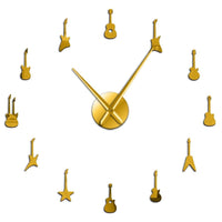 Thumbnail for reloj de pared decorativo medellín dorado