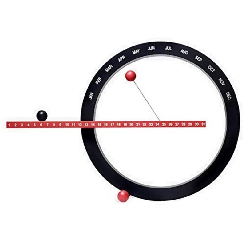 Reloj de Pared Decorativo en Colombia negro