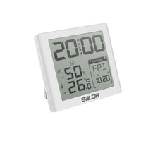 Thumbnail for reloj de pared casio digital con termometro y fecha blanco