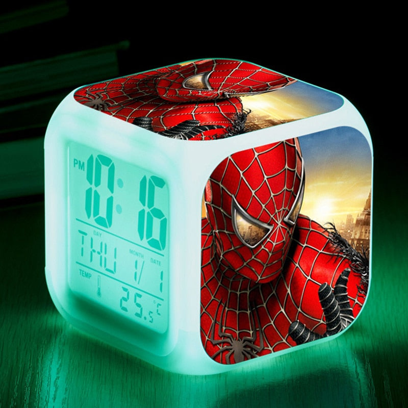 Despertador Spiderman fondo