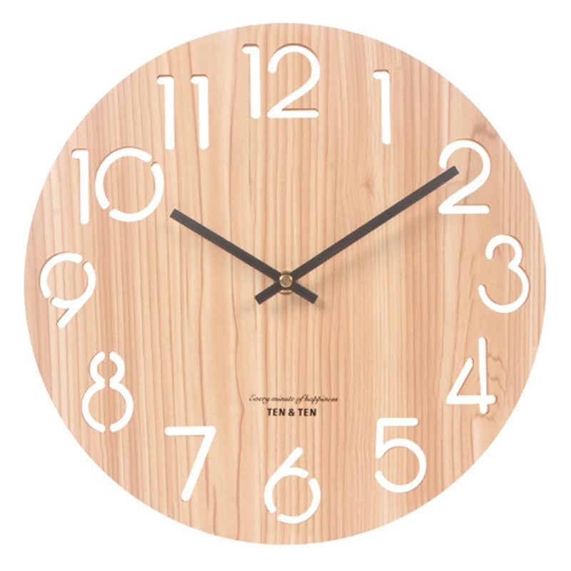 Reloj de Pared Original <br> Hermosa Madera