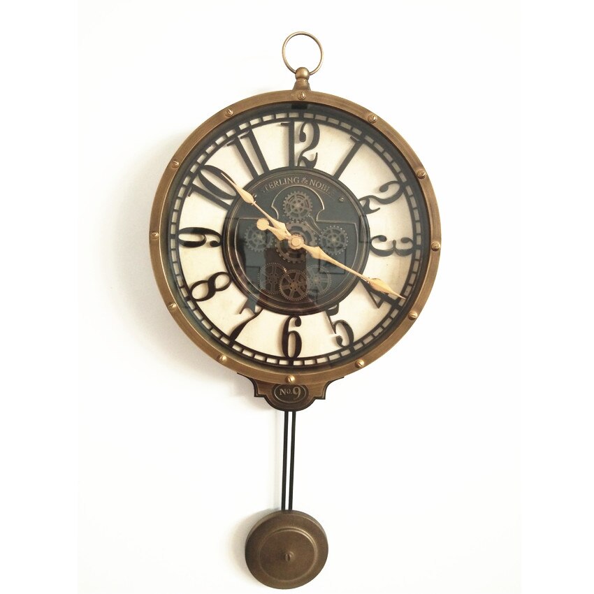 Reloj de Pared Antiguo <br> con Péndulo Alemán