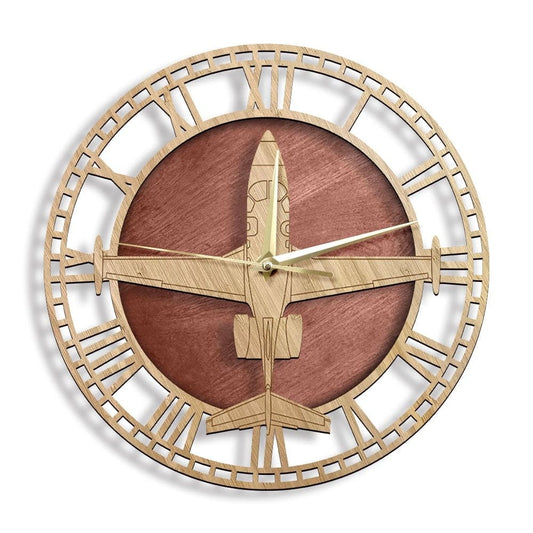Reloj de Pared en Madera Tallada