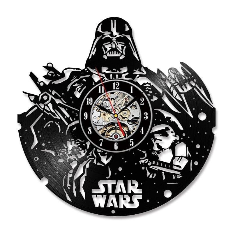 Reloj de Pared con Vinilo Decorativo SW