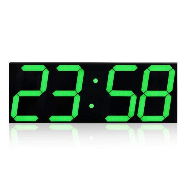 Reloj de Pared Digital Best Buy verde