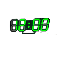 Thumbnail for Reloj de Pared Digital Led verde