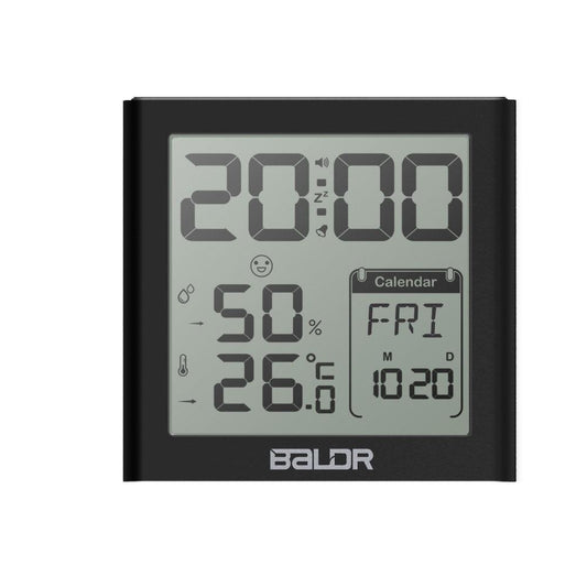 reloj de pared casio digital con termometro y fecha