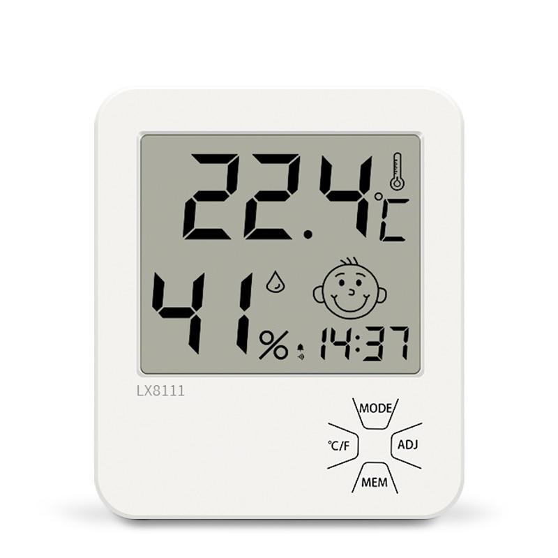 Reloj de Pared Digital con Termómetro 2