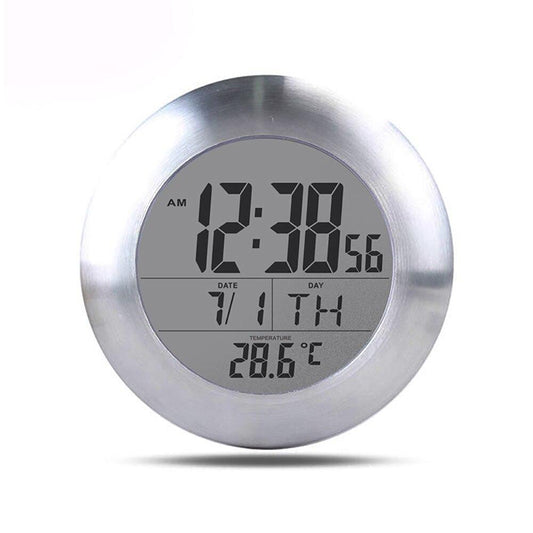Reloj de Pared Digital con Termómetro y Fecha