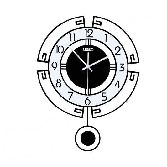 Reloj de Pared Grande Blanco