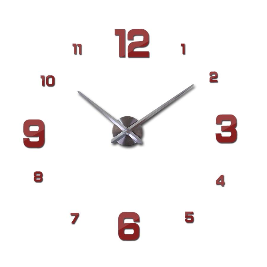 foto del Relojes de Pared Grandes y Baratos rojo